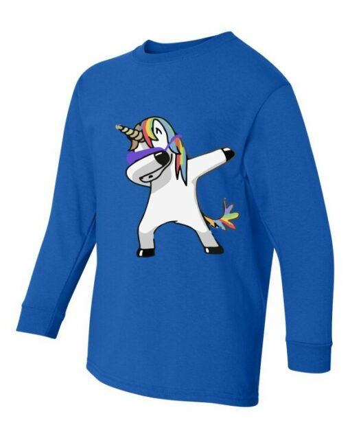 UNICORN DAB  - Youth Long Sleeve T-shirt