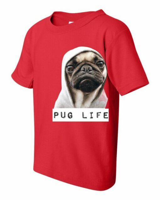 PUG LIFE  - Youth Round-neck T-shirt
