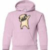 BULLDOG DABBING  - Youth Hooded Sweatshirt (Unisex)