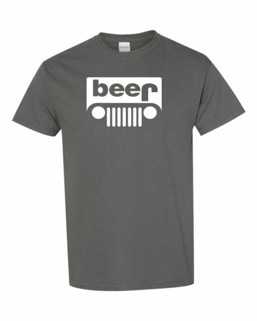 BEER  - Adult Round-neck T-shirt