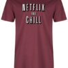 NETFLIX AND CHILL  - UCXX Adult Long T-Shirt