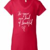 BE YOUR OWN KIND OF BEAUTIFUL  - Women's V-neck T-shirt