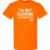 IM NOT SLEEPING IM RESTING MY EYES - Adult Round-neck T-shirt