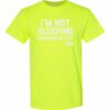 IM NOT SLEEPING IM RESTING MY EYES - Adult Round-neck T-shirt