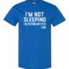 IM NOT SLEEPING IM RESTING MY EYES - Adult Round-neck T-shirt
