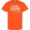 IM NOT SLEEPING IM RESTING MY EYES - Adult Round-neck T-shirt