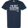 IM NOT SLEEPING IM RESTING MY EYES - Adult Round-neck T-shirt