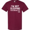 IM NOT SLEEPING IM RESTING MY EYES - Adult Round-neck T-shirt