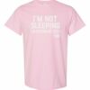 IM NOT SLEEPING IM RESTING MY EYES - Adult Round-neck T-shirt
