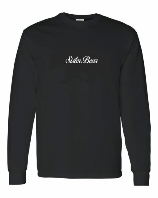 SISTER BEAR - Adult Long Sleeve Round-neck T-shirt