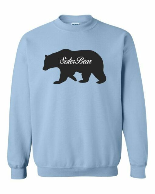 SISTER BEAR  - Adult Crew Neck Sweatshirt (Unisex)