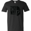 THIS IS THE WAY  - Adult V-neck T-shirt