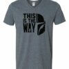 THIS IS THE WAY  - Adult V-neck T-shirt