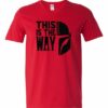 THIS IS THE WAY  - Adult V-neck T-shirt