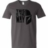 THIS IS THE WAY  - Adult V-neck T-shirt