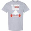 TRAINING TO BEAT GOKU  - Adult Round-neck T-shirt