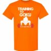 TRAINING TO BEAT GOKU  - Adult Round-neck T-shirt