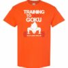 TRAINING TO BEAT GOKU  - Adult Round-neck T-shirt