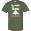 TRAINING TO BEAT GOKU  - Adult Round-neck T-shirt