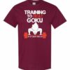 TRAINING TO BEAT GOKU  - Adult Round-neck T-shirt