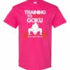 TRAINING TO BEAT GOKU  - Adult Round-neck T-shirt