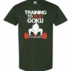 TRAINING TO BEAT GOKU  - Adult Round-neck T-shirt
