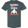 TRAINING TO BEAT GOKU  - Adult Round-neck T-shirt