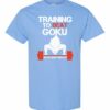 TRAINING TO BEAT GOKU  - Adult Round-neck T-shirt