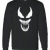 VENOM  - Adult Long Sleeve Round-neck T-shirt