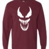 VENOM  - Adult Long Sleeve Round-neck T-shirt