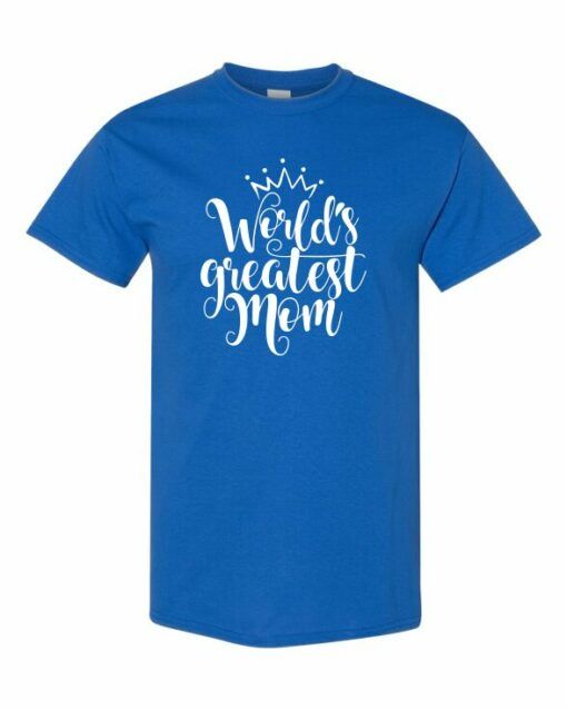WORLD GREATEST MOM  - T-shirt Col Rond Pour Adultes