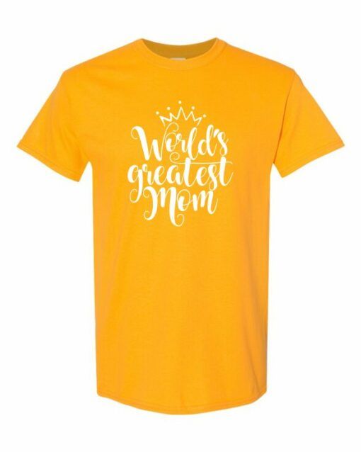 WORLD GREATEST MOM  - T-shirt Col Rond Pour Adultes