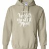 WORLD GREATEST MOM  - Adult Hooded Sweatshirt (Unisex)