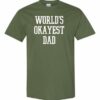 WORLD OKAYEST DAD  - T-shirt Col Rond Pour Adultes