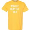 WORLD OKAYEST DAD  - T-shirt Col Rond Pour Adultes