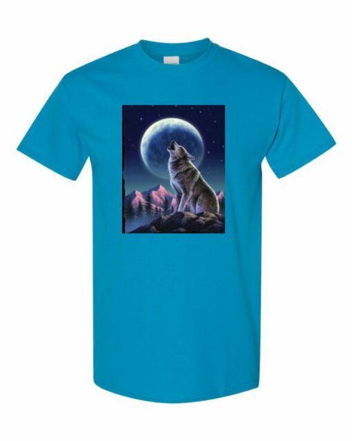 WOLF  - T-shirt Col Rond Pour Adultes