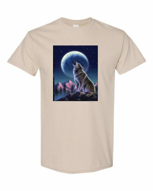 WOLF  - T-shirt Col Rond Pour Adultes