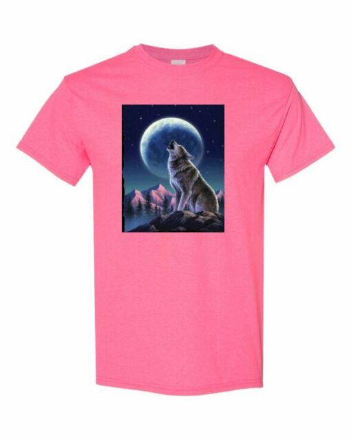 WOLF  - T-shirt Col Rond Pour Adultes