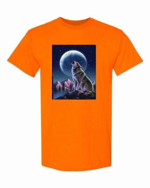 WOLF  - T-shirt Col Rond Pour Adultes
