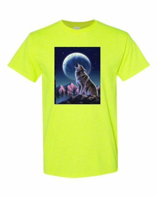 WOLF  - T-shirt Col Rond Pour Adultes