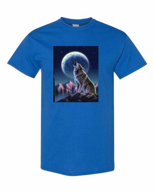 WOLF  - T-shirt Col Rond Pour Adultes