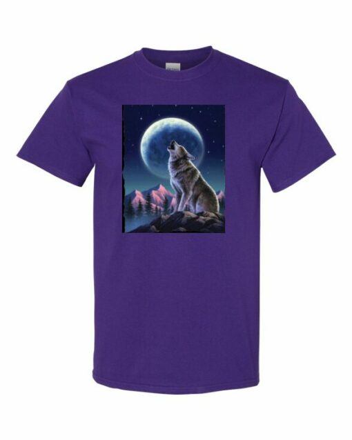 WOLF  - T-shirt Col Rond Pour Adultes