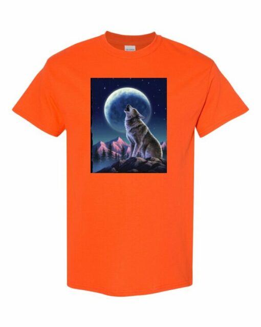 WOLF  - T-shirt Col Rond Pour Adultes