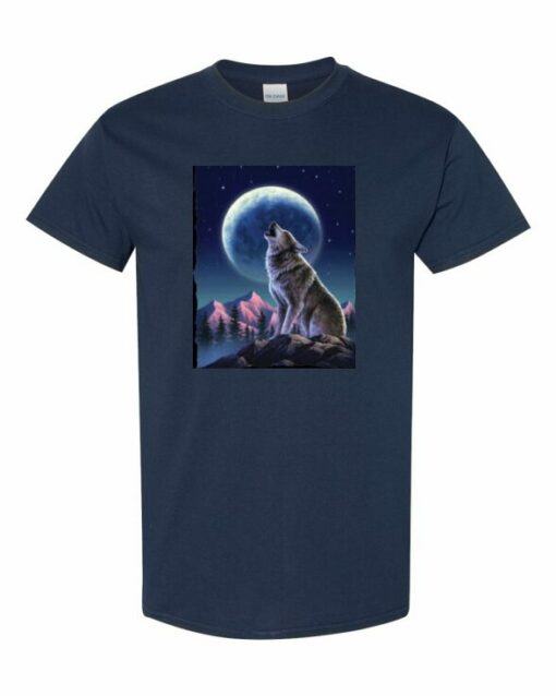 WOLF  - T-shirt Col Rond Pour Adultes