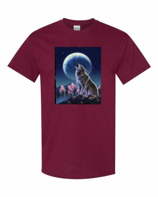 WOLF  - T-shirt Col Rond Pour Adultes