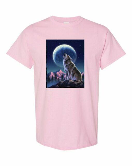 WOLF  - T-shirt Col Rond Pour Adultes