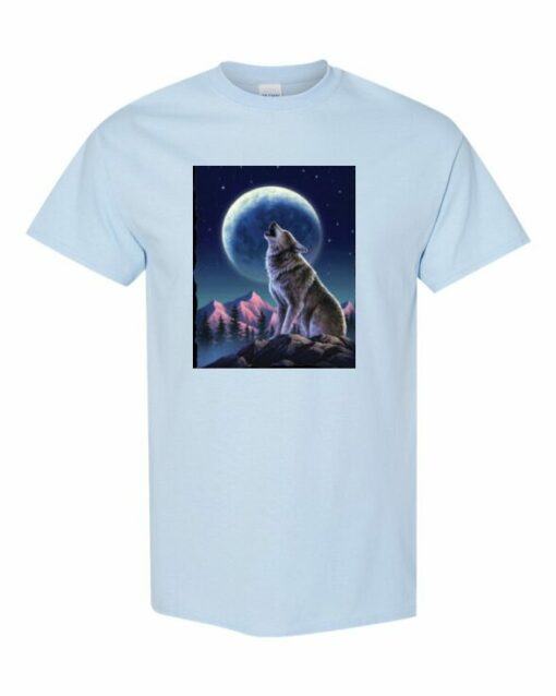 WOLF  - T-shirt Col Rond Pour Adultes