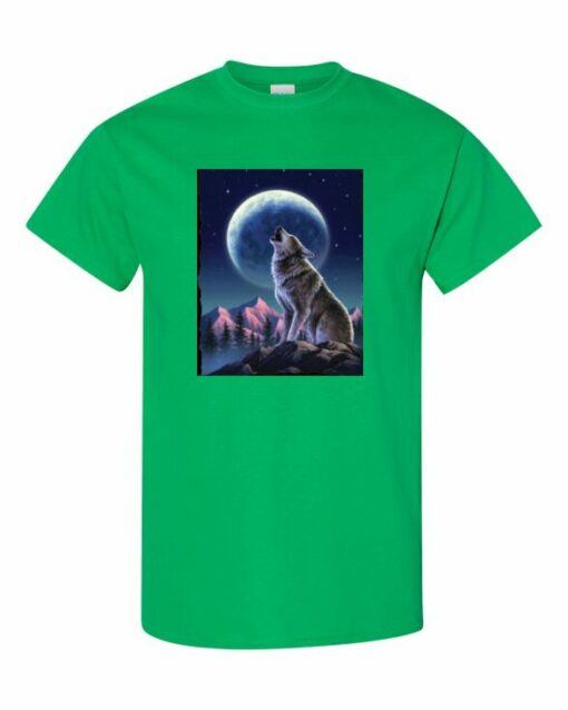 WOLF  - T-shirt Col Rond Pour Adultes