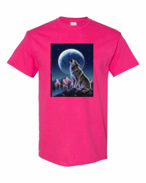 WOLF  - T-shirt Col Rond Pour Adultes