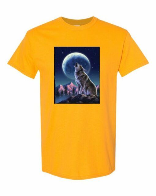 WOLF  - T-shirt Col Rond Pour Adultes